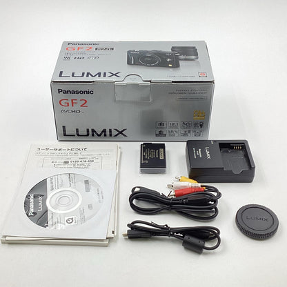 【最速発送】Panasonic デジタル一眼 LUMIX DMC-GF2 ボディ ホワイト【難有】