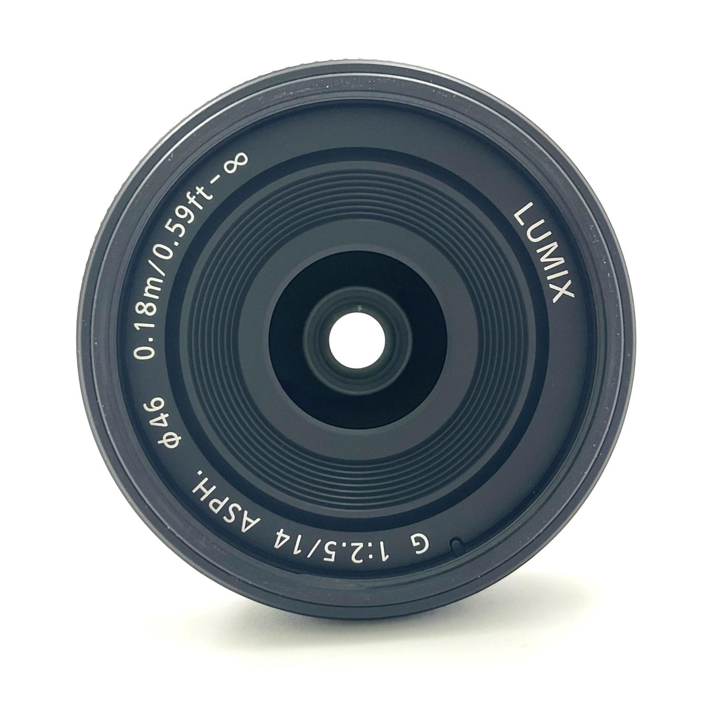 【全額返金保証】【最速発送】Panasonic LUMIX G 14mm/F2.5 ASPH. H-H014　ブラック 超美品 動作確認済