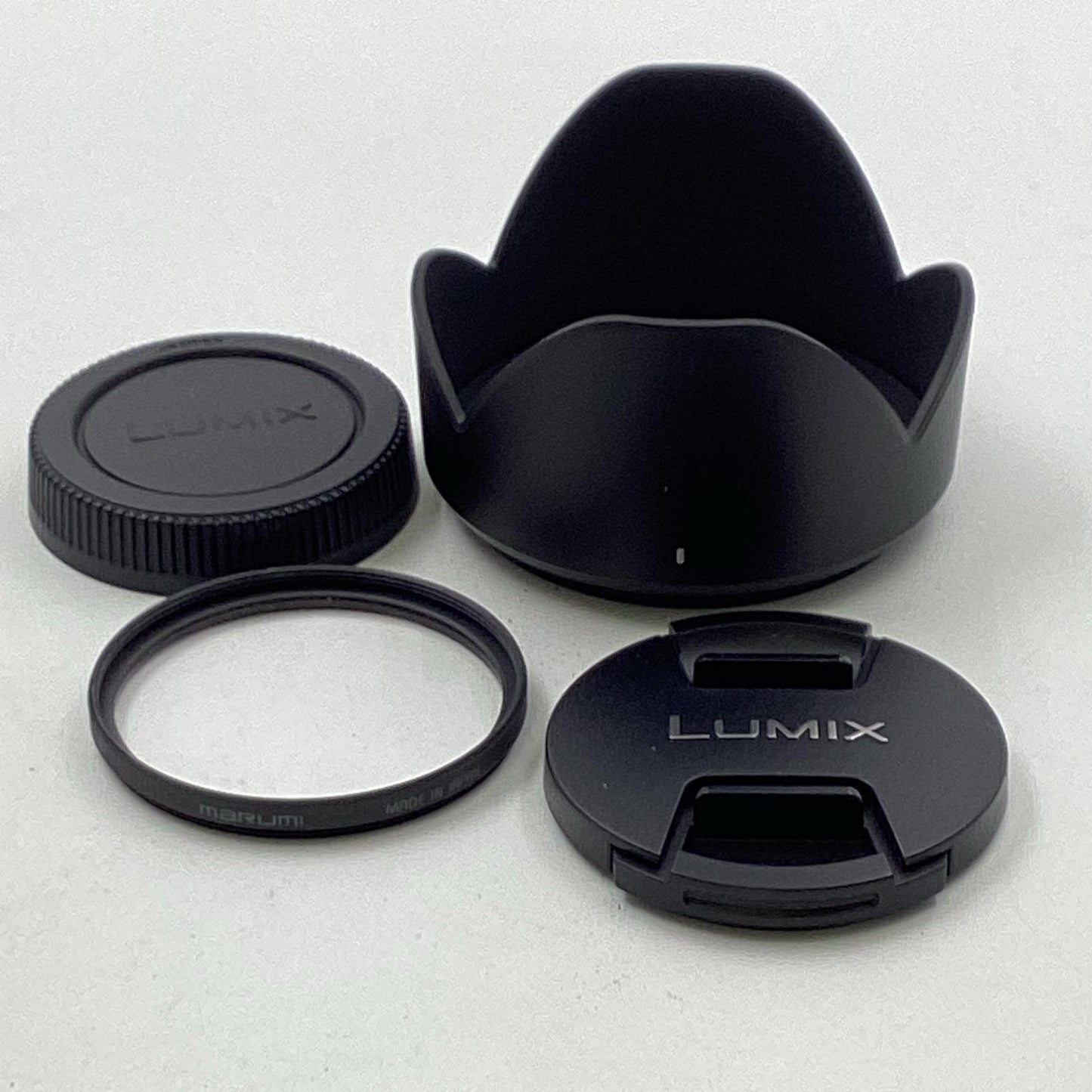 【全額返金保証】【最速発送】Panasonic LUMIX G VARIO 14-42mm/F3.5-5.6 ASPH./MEGA O.I.S. H-FS014042 ブラック 美品 動作確認済