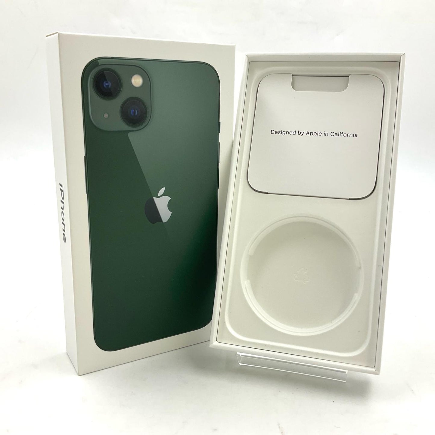 【全額返金保証】【最速発送】Apple iPhone iPhone 13 128GB グリーン au 白ロム 動作確認済 90%