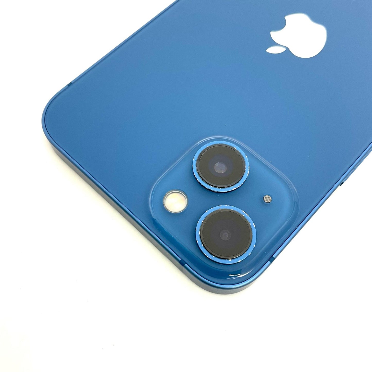 【全額返金保証】【最速発送】Apple iPhone iPhone 13 128GB ブルー au 白ロム 動作確認済 81%