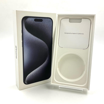 【全額返金保証】【最速発送】Apple iPhone iPhone 15 Pro Max 256GB ブルーチタニウム SIMフリー 白ロム 美品 動作確認済 96%