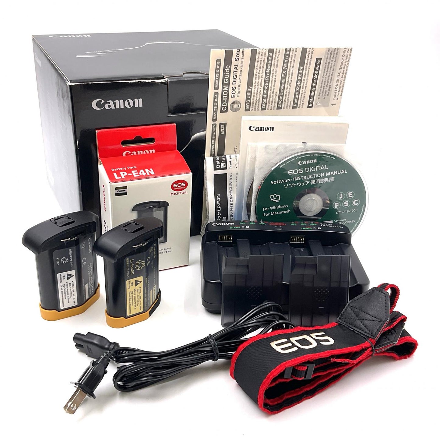 【全額返金保証】【最速発送】Canon デジタル一眼 EOS-1D Mark IV ボディ ブラック 動作確認済