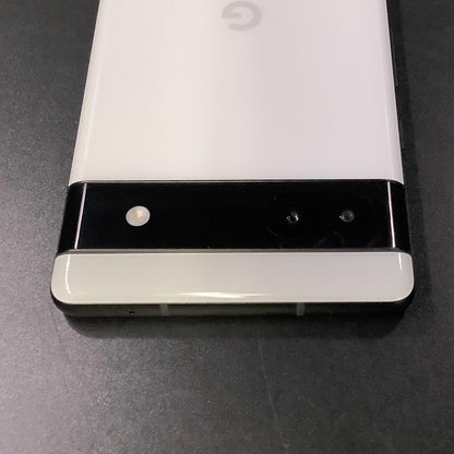 【全額返金保証】【最速発送】Google Pixel Pixel　6a 128GB Chalk Softbank SIMフリー GB17L 白ロム 超美品 動作確認済