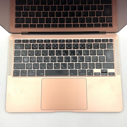 【全額返金保証】【最速発送】Apple MacBook Air 13.3インチ 2020 Apple M1 8GB SSD 256GB ゴールド 84% 動作確認済