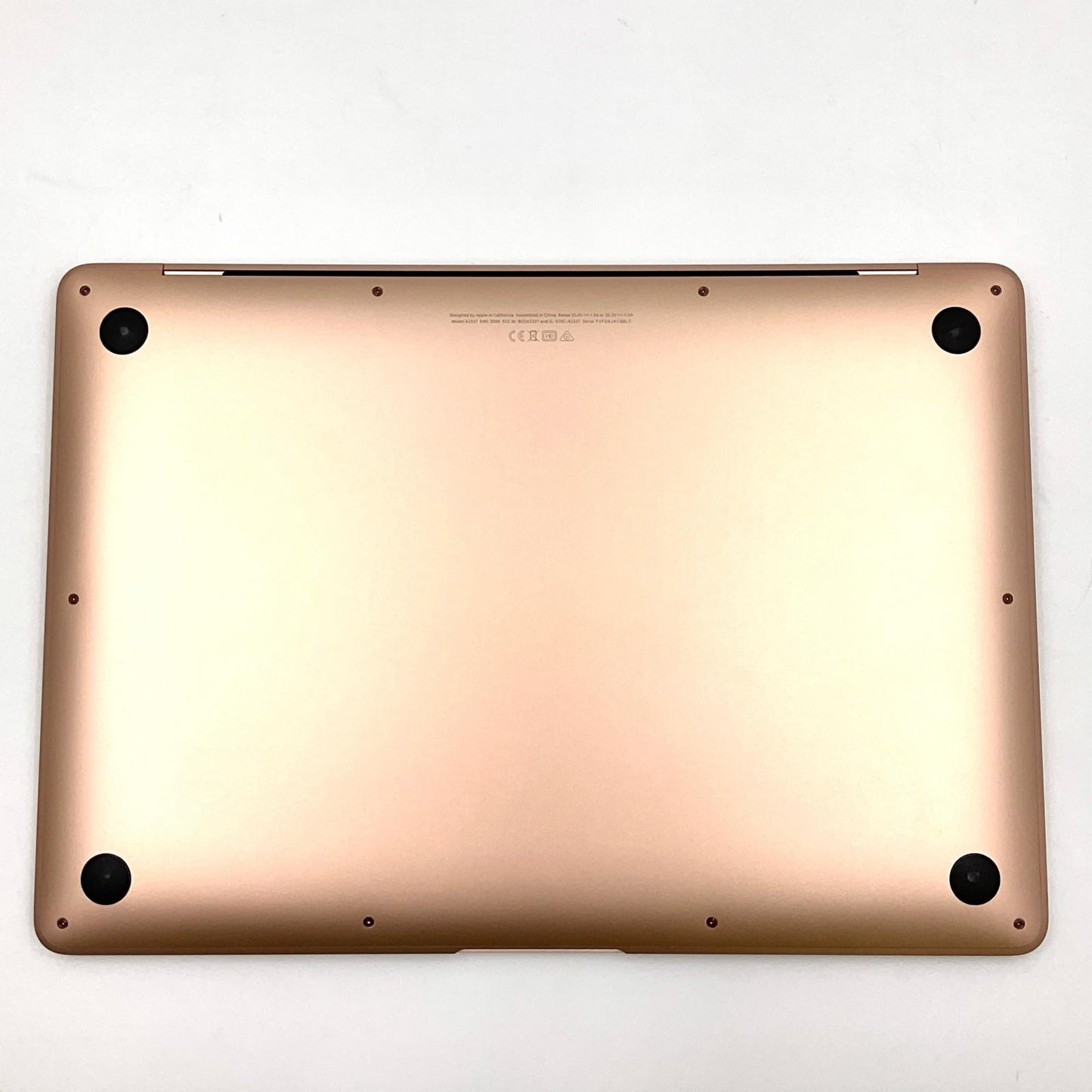 【全額返金保証】【最速発送】Apple MacBook Air 13.3インチ 2020 Apple M1 8GB SSD 256GB ゴールド 84% 動作確認済