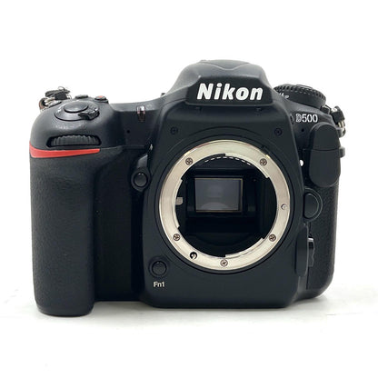 【全額返金保証】【最速発送】Nikon デジタル一眼 D500 ボディ ブラック 美品 動作確認済