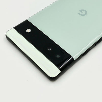 【全額返金保証】【最速発送】Google Pixel Pixel　6a 128GB Sage Softbank SIMフリー GB17L 白ロム 超美品 動作確認済