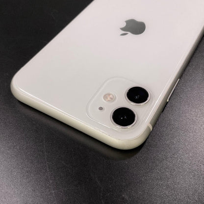 【全額返金保証】【最速発送】Apple iPhone iPhone 11 64GB ホワイト Softbank 白ロム 動作確認済 96%