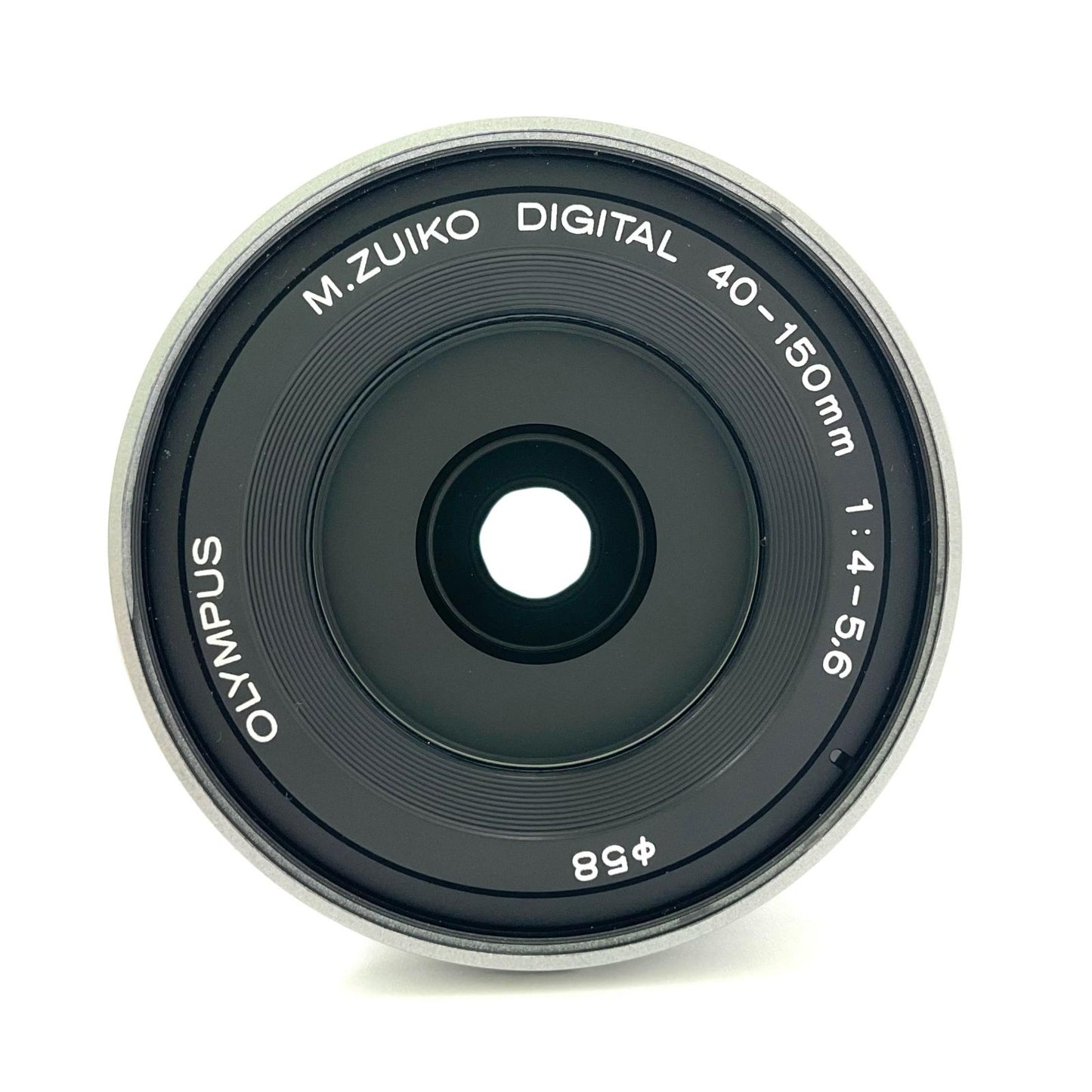 【全額返金保証】【最速発送】OLYMPUS M.ZUIKO DIGITAL ED 40-150mm F4.0-5.6 R [シルバー] 動作確認済