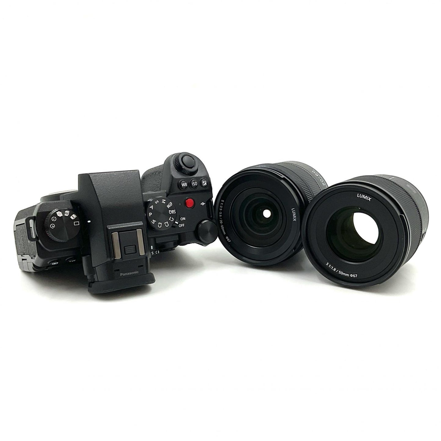 【全額返金保証】【最速発送】Panasonic デジタル一眼 LUMIX DC-S5M2W ダブルレンズキット ブラック 超美品 動作確認済