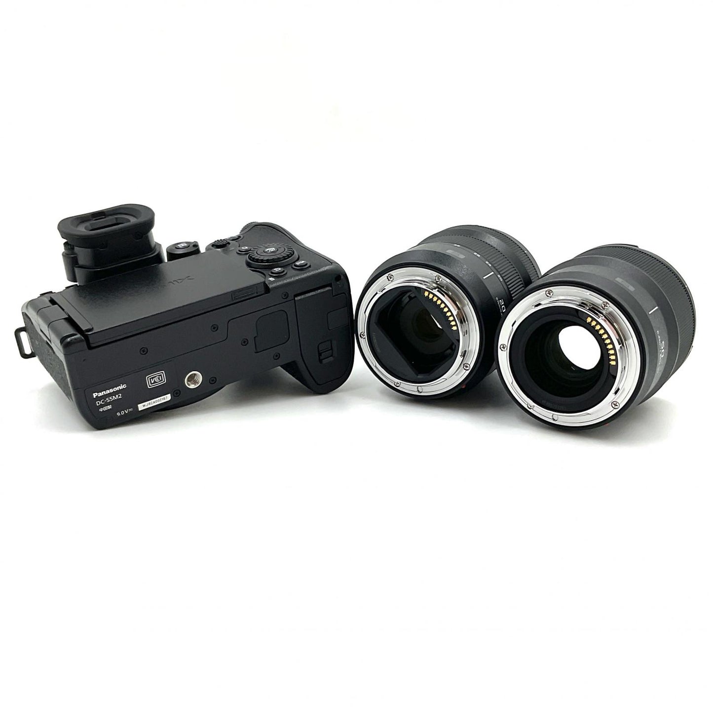【全額返金保証】【最速発送】Panasonic デジタル一眼 LUMIX DC-S5M2W ダブルレンズキット ブラック 超美品 動作確認済