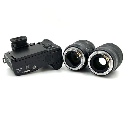 【全額返金保証】【最速発送】Panasonic デジタル一眼 LUMIX DC-S5M2W ダブルレンズキット ブラック 超美品 動作確認済