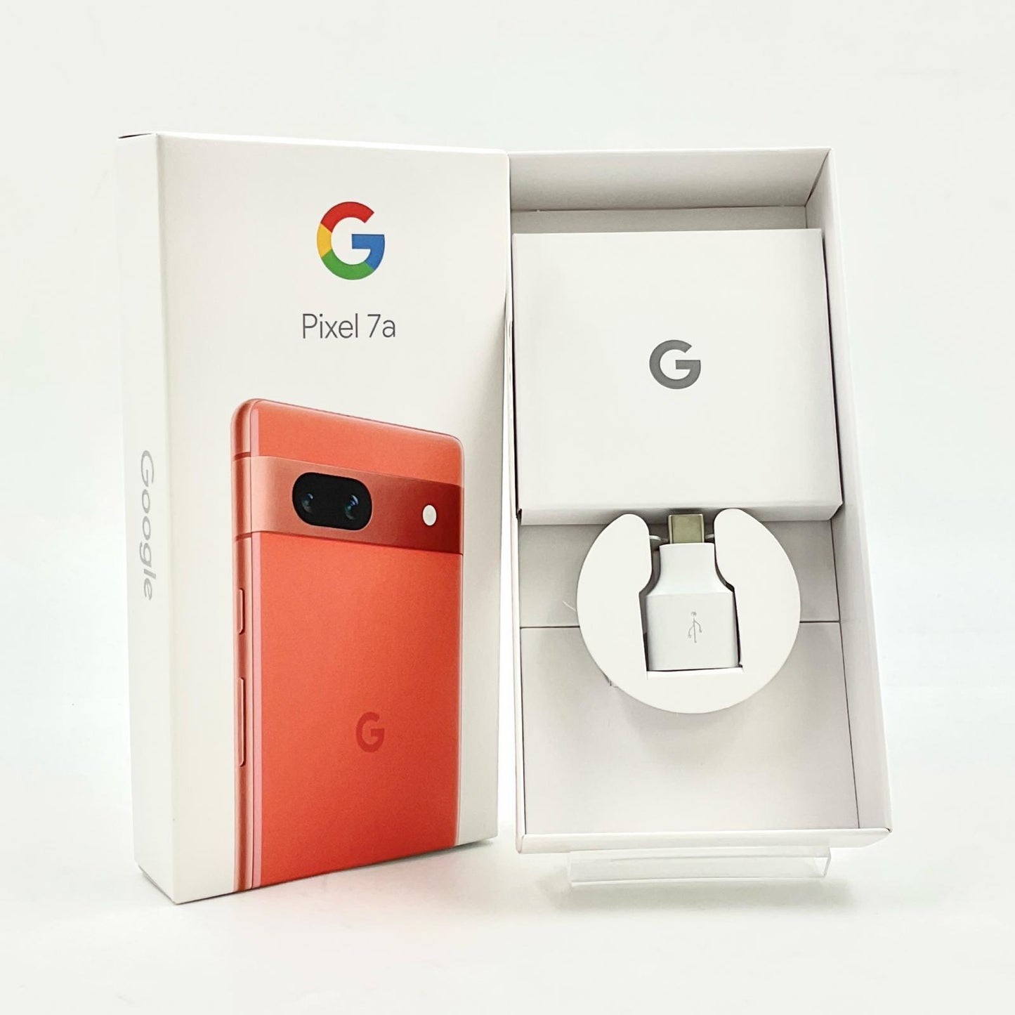 【全額返金保証】【最速発送】Google Pixel Pixel　7a 128GB コーラル SIMフリー G82U8 白ロム 美品 動作確認済