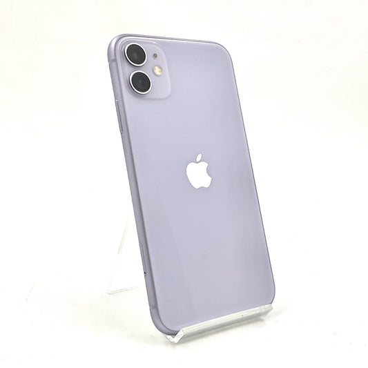 【全額返金保証】【最速発送】Apple iPhone iPhone 11 64GB パープル Softbank 白ロム 動作確認済 100%