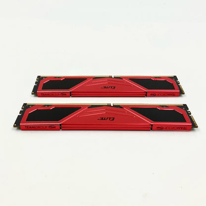 【全額返金保証】【最速発送】TEAMGROUP 8GB DDR4 2666 x2枚 TPRD48G2666HC19BK 美品 動作確認済