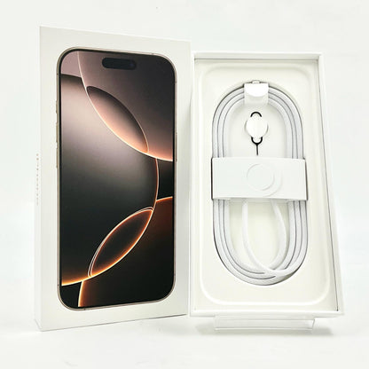 【全額返金保証】【最速発送】Apple iPhone iPhone 16 Pro 256GB デザートチタニウム SIMフリー 動作確認済 100%
