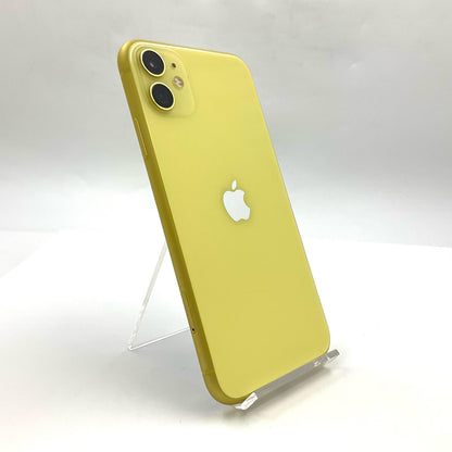 【全額返金保証】【最速発送】Apple iPhone iPhone 11 128GB イエロー SIMフリー 動作確認済 73%