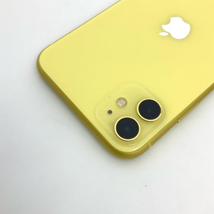 【全額返金保証】【最速発送】Apple iPhone iPhone 11 128GB イエロー SIMフリー 動作確認済 73%