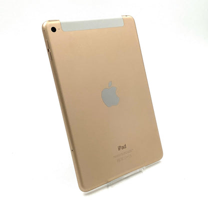 【全額返金保証】【最速発送】Apple iPad mini 7.9インチ 第4世代 16GB ゴールド WiFi+Cellular docomo SIMフリー 白ロム 動作確認済