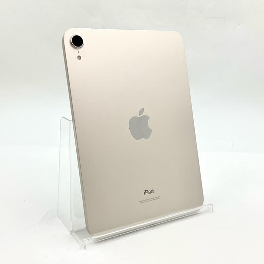 【全額返金保証】【最速発送】Apple iPad mini 8.3インチ 第6世代 256GB スターライト Wi-Fi 美品 動作確認済