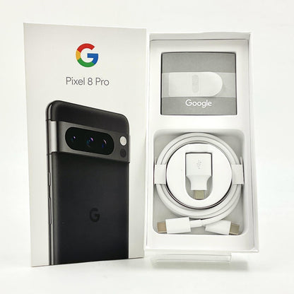 【全額返金保証】【最速発送】Google Pixel 8 Pro 512GB Obsidian au GE9DP 白ロム 動作確認済