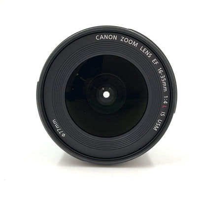 【全額返金保証】【最速発送】Canon EF16-35mm F4L IS USM 美品 動作確認済