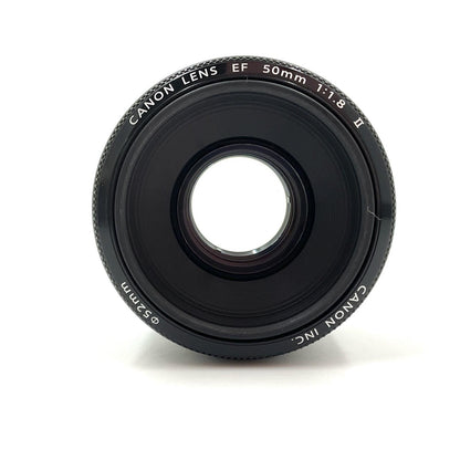 【全額返金保証】【最速発送】Canon EF50mm F1.8 II 美品 動作確認済