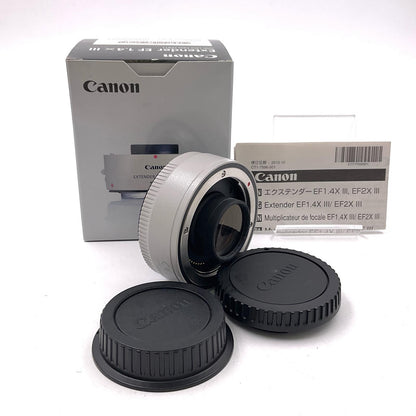 【全額返金保証】【最速発送】Canon EXTENDER EF1.4X III 動作確認済