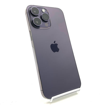 【全額返金保証】【最速発送】Apple iPhone iPhone 14 Pro Max 256GB ディープパープル SIMフリー 美品 動作確認済 89.4%