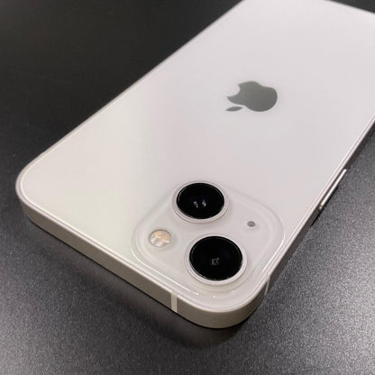 【全額返金保証】【最速発送】Apple iPhone iPhone 13 128GB スターライト Softbank 動作確認済 84%