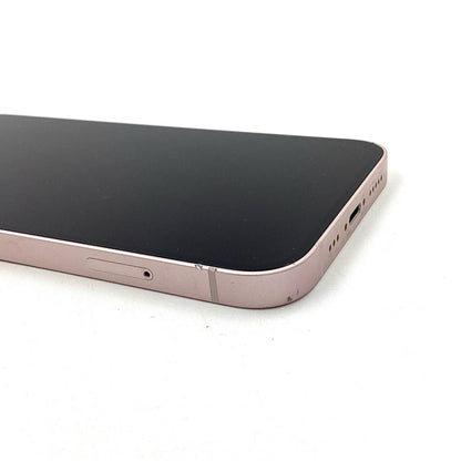 【全額返金保証】【最速発送】Apple iPhone iPhone 13 128GB ピンク au 白ロム 動作確認済 84%