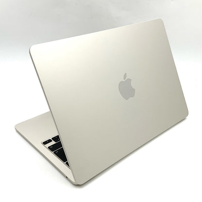 【全額返金保証】【最速発送】Apple MacBook Air 13.6インチ 2022 Apple M2 8GB SSD 256GB スターライト 82% 動作確認済