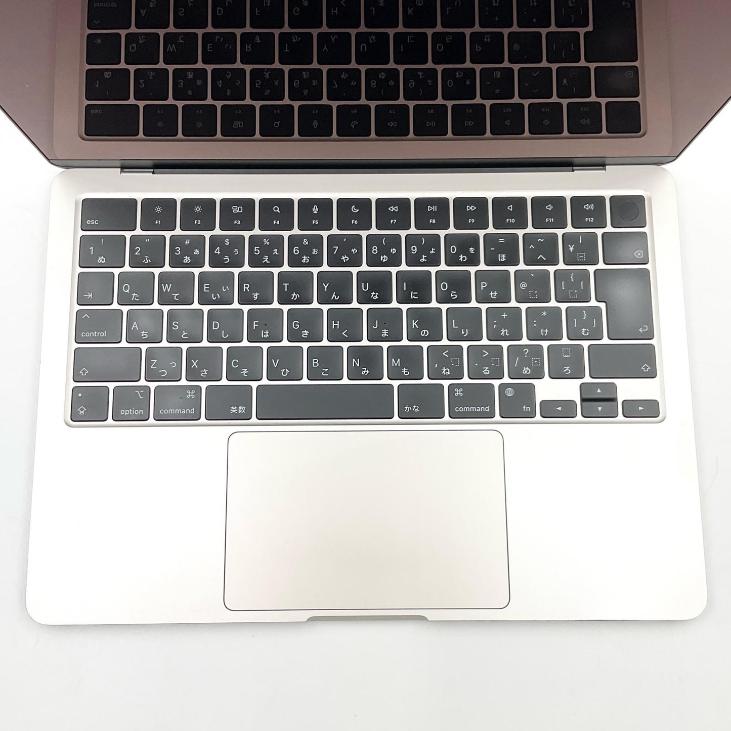 【全額返金保証】【最速発送】Apple MacBook Air 13.6インチ 2022 Apple M2 8GB SSD 256GB スターライト 82% 動作確認済