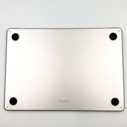 【全額返金保証】【最速発送】Apple MacBook Air 13.6インチ 2022 Apple M2 8GB SSD 256GB スターライト 82% 動作確認済