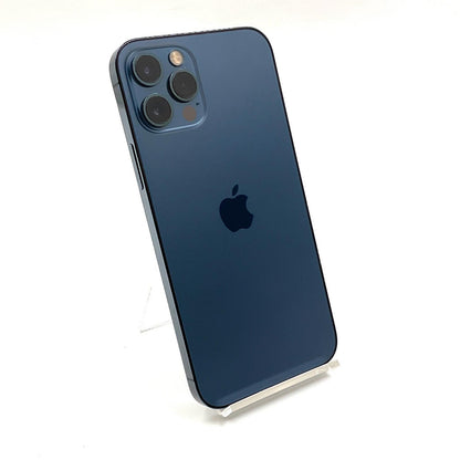 【全額返金保証】【最速発送】Apple iPhone iPhone 12 Pro 256GB パシフィックブルー Softbank 白ロム 動作確認済 80%