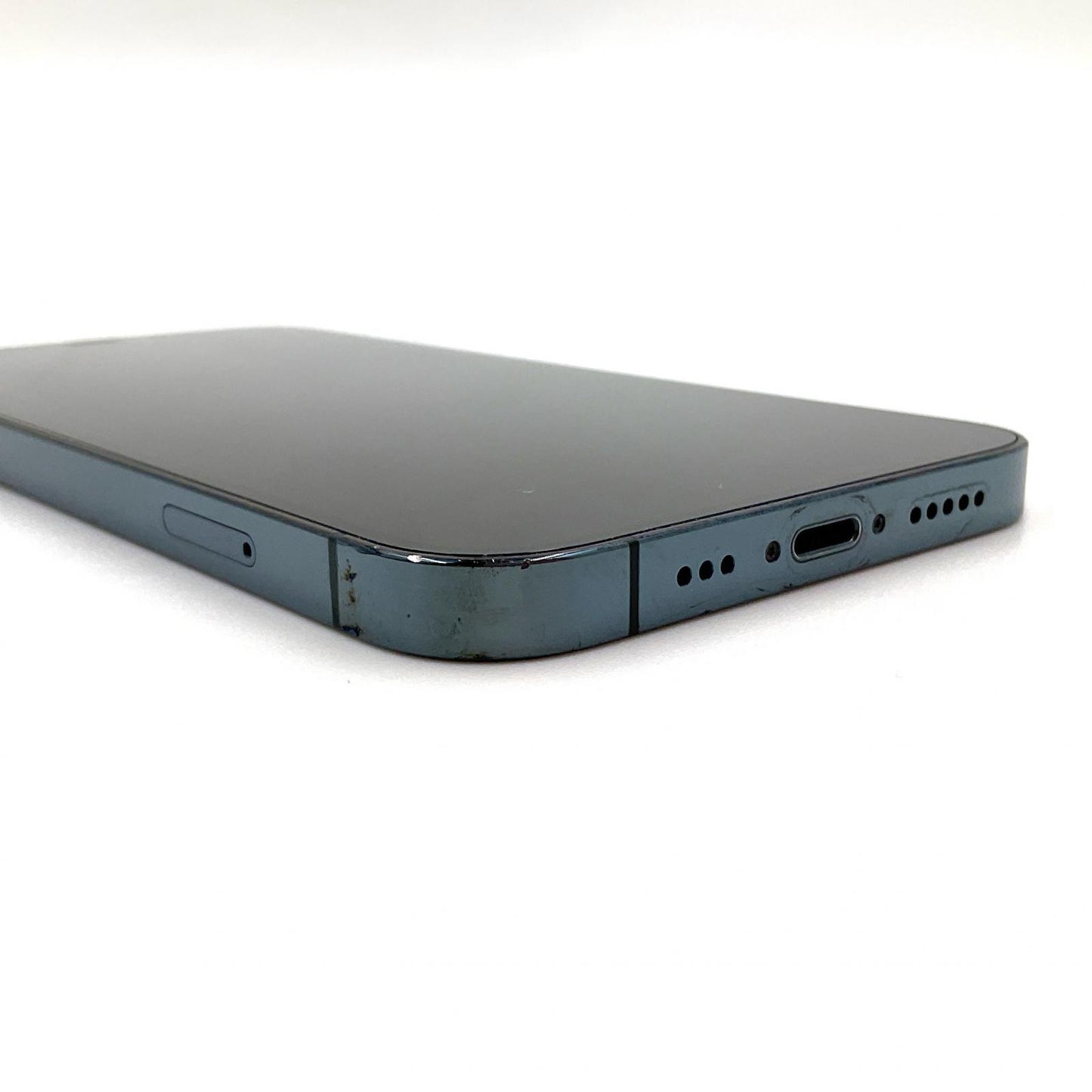 【全額返金保証】【最速発送】Apple iPhone iPhone 12 Pro 256GB パシフィックブルー Softbank 白ロム 動作確認済 80%