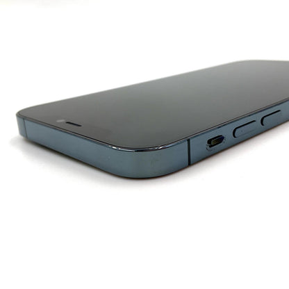 【全額返金保証】【最速発送】Apple iPhone iPhone 12 Pro 256GB パシフィックブルー Softbank 白ロム 動作確認済 80%