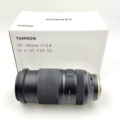 【全額返金保証】【最速発送】TAMRON 70-180mm F/2.8 Di III VC VXD G2 (Model A065) 動作確認済
