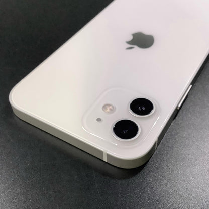 【全額返金保証】【最速発送】Apple iPhone iPhone 12 64GB ホワイト au SIMフリー 白ロム 美品 動作確認済 87%
