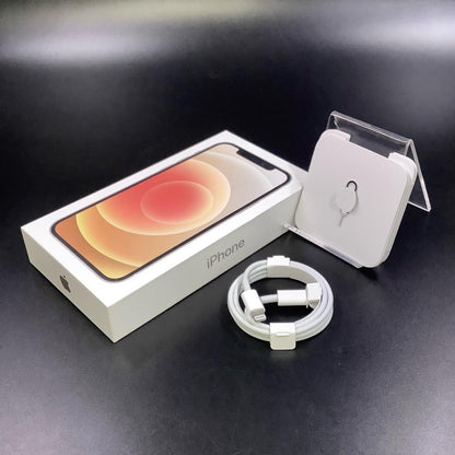 【全額返金保証】【最速発送】Apple iPhone iPhone 12 64GB ホワイト au SIMフリー 白ロム 美品 動作確認済 87%