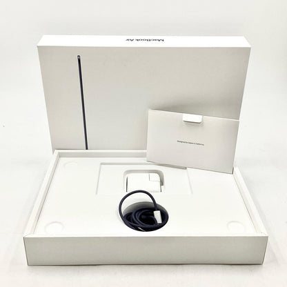 【全額返金保証】【最速発送】Apple MacBook Air 13.6インチ 2022 Apple M2 16GB SSD 512GB ミッドナイト 95% 美品 動作確認済