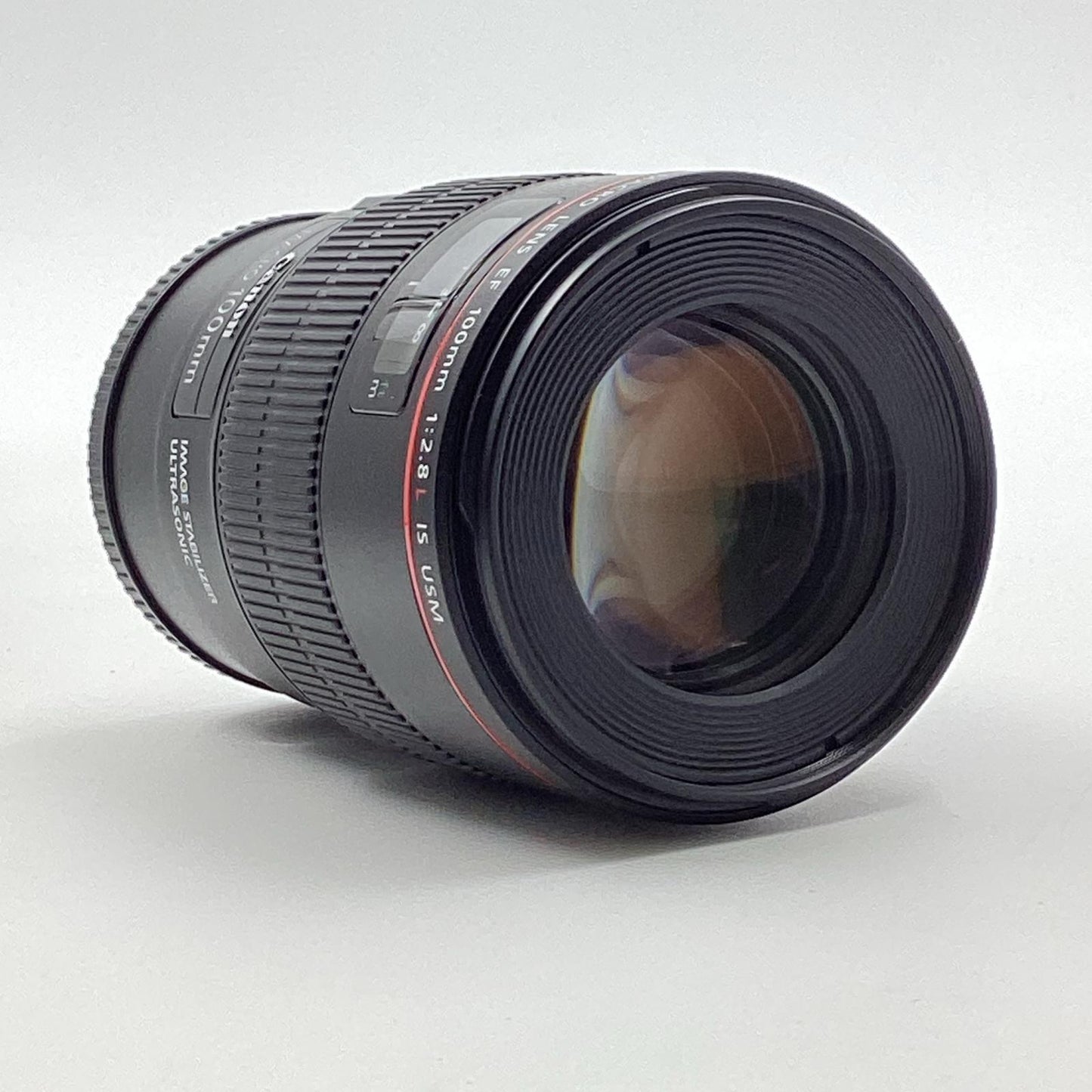 【全額返金保証】【最速発送】Canon EF100mm F2.8L マクロ IS USM 超美品 動作確認済