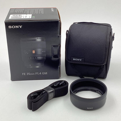 【全額返金保証】【最速発送】Sony FE 35mm F1.4 GM SEL35F14GM 超美品 動作確認済
