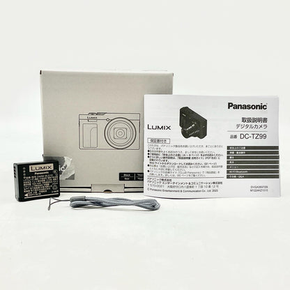 【全額返金保証】【最速発送】Panasonic コンパクトデジタルカメラ LUMIX DC-TZ99 動作確認済