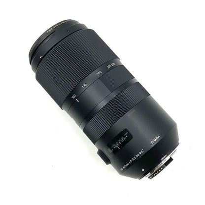 【全額返金保証】【最速発送】SIGMA 100-400mm F5-6.3 DG OS HSM [ニコン用] 動作確認済