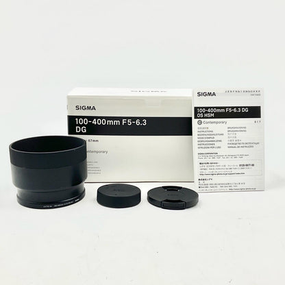 【全額返金保証】【最速発送】SIGMA 100-400mm F5-6.3 DG OS HSM [ニコン用] 動作確認済