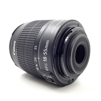 【全額返金保証】【最速発送】Canon EF-S18-55mm F3.5-5.6 IS II 超美品 動作確認済