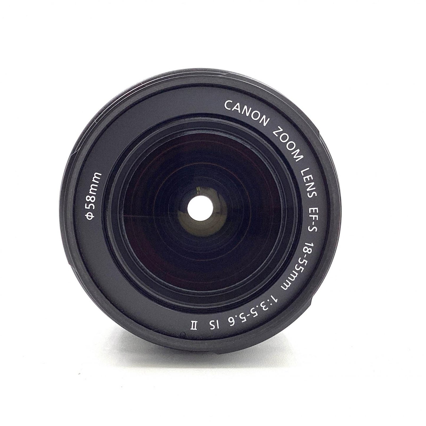 【全額返金保証】【最速発送】Canon EF-S18-55mm F3.5-5.6 IS II 超美品 動作確認済