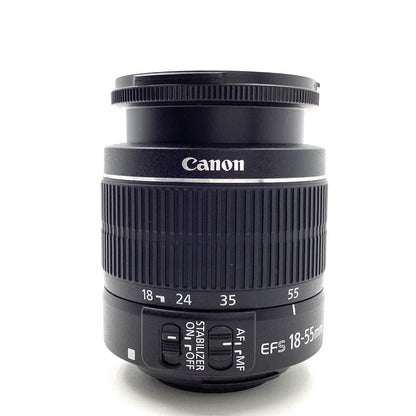 【全額返金保証】【最速発送】Canon EF-S18-55mm F3.5-5.6 IS II 超美品 動作確認済